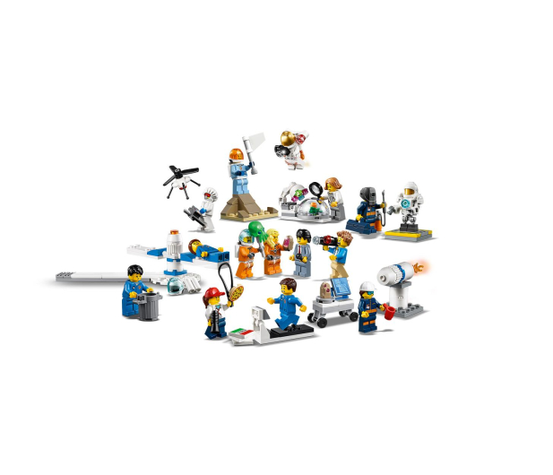 LEGO City Badania kosmiczne — zestaw minifigurek - 496176 - zdjęcie 3