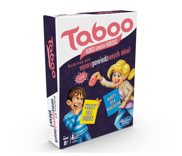Hasbro Taboo Dzieci kontra Rodzice - 496455 - zdjęcie