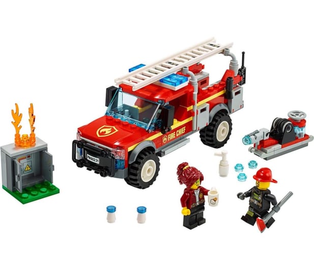 LEGO City Terenówka komendantki straży pożarnej - 496178 - zdjęcie 3