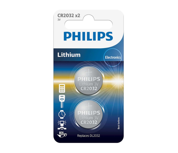 Philips Lithium button cell CR2032 (2szt) - 489669 - zdjęcie