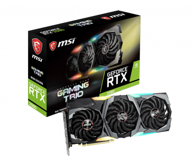 MSI GeForce RTX 2080 GAMING TRIO 8GB GDDR6 - 497789 - zdjęcie