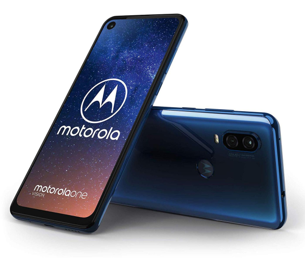 Motorola One Vision 4/128GB DS niebieski + etui + 128GB - 505791 - zdjęcie 6