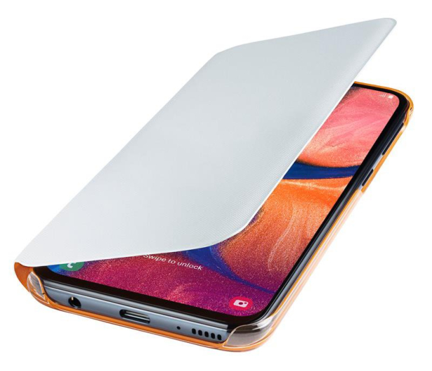 Samsung Wallet Cover do Galaxy A20e biały - 493092 - zdjęcie 3