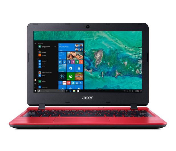 Acer Aspire 1 N4000/8GB/64GB/Win10 Czerwony - 495067 - zdjęcie 3
