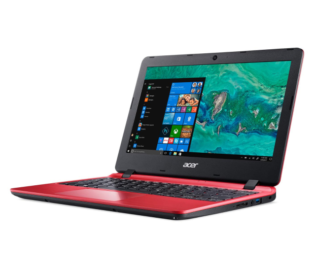 Acer Aspire 1 N4000/4GB/64GB/Win10 Czerwony - 494286 - zdjęcie 4