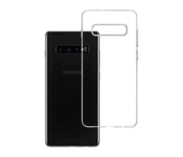 3mk Clear Case do Samsung Galaxy S10+ - 500022 - zdjęcie