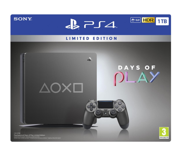 Sony Playstation 4 Slim 1 TB Days of Play Special Ed - 500590 - zdjęcie 8