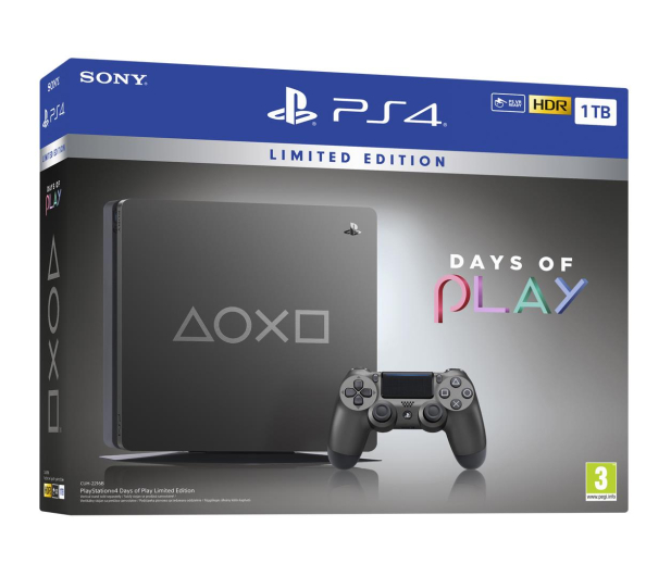 Sony Playstation 4 Slim 1 TB Days of Play Special Ed - 500590 - zdjęcie