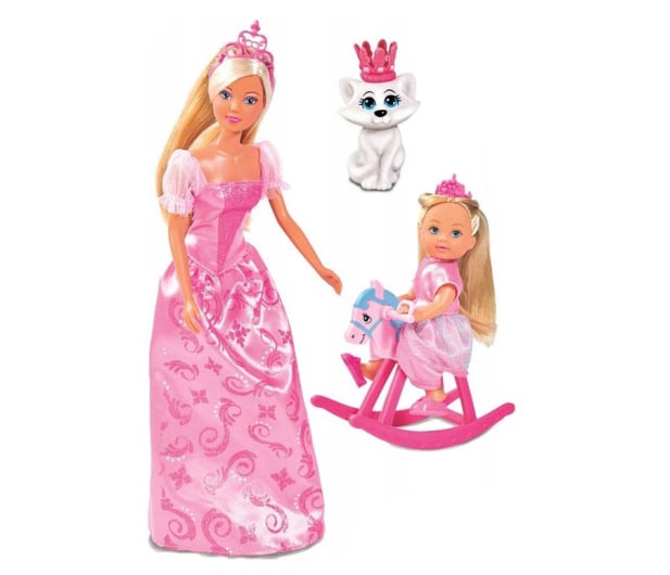 Simba Steffi i Evi Królowa z królewną - 501400 - zdjęcie