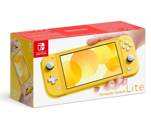 Nintendo Switch Lite (Żółty) + Etui + Szkło - 520188 - zdjęcie 3
