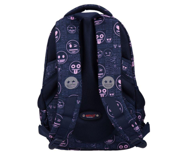 Majewski Emoji Plecak 3-komorowy Pink BP-26 - 506406 - zdjęcie 3