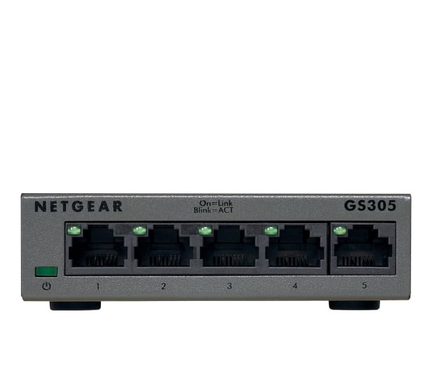 Netgear 5p GS305-300PES (5x10/100/1000Mbit)  - 503367 - zdjęcie 1