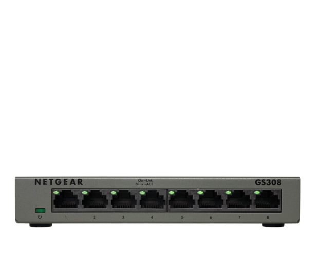 Netgear 8p GS308-300PES (8x10/100/1000Mbit)  - 503368 - zdjęcie 1