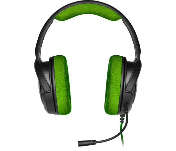 Corsair HS35 Stereo Gaming Headset (zielony) - 504083 - zdjęcie 2