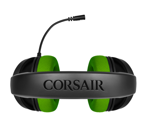 Corsair HS35 Stereo Gaming Headset (zielony) - 504083 - zdjęcie 4