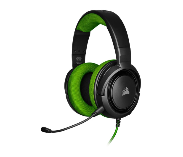 Corsair HS35 Stereo Gaming Headset (zielony) - 504083 - zdjęcie
