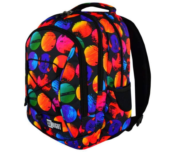Majewski ST.Right Plecak szkolny Colourful Dots BP-32 - 412550 - zdjęcie 3