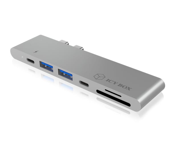 ICY BOX Stacja dokująca MacBook Pro (USB-C, SD, HDMI)  - 505350 - zdjęcie