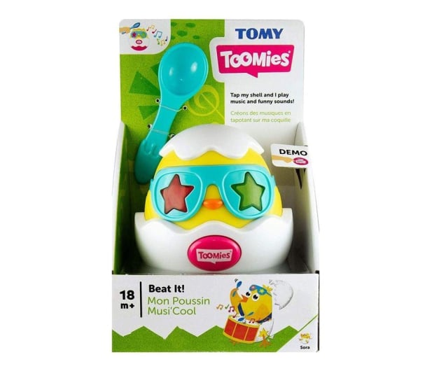TOMY Toomies Beat It grające jajko - 504949 - zdjęcie 3