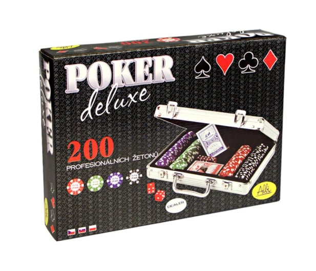Albi Poker Deluxe 200 żetonów - 414699 - zdjęcie