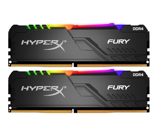 HyperX 32GB (2x16GB) 3200MHz CL16 Fury RGB - 608226 - zdjęcie