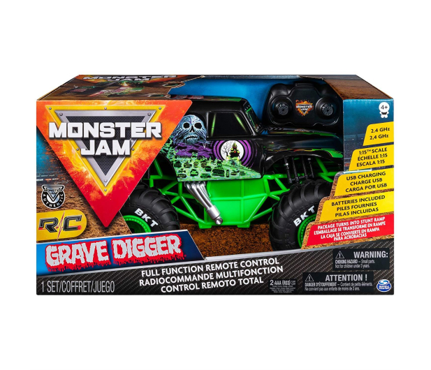 Spin Master Monster Jam Grave Digger 1:15 - 512821 - zdjęcie 5