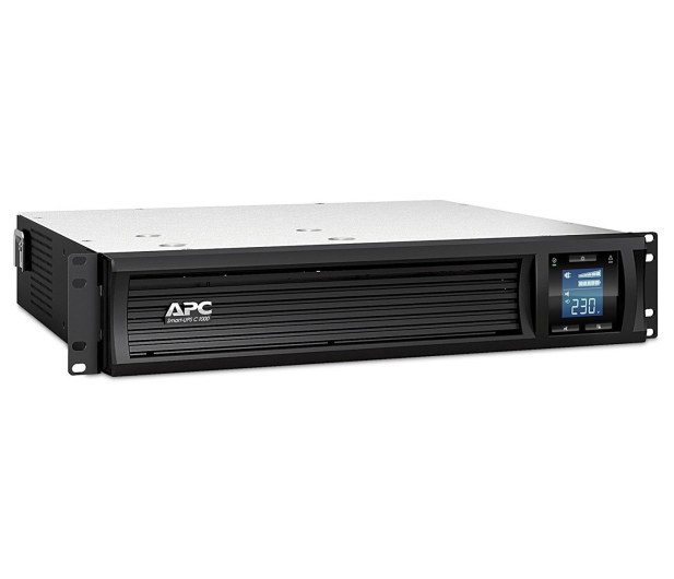APC Smart UPS C (1000VA/600W, 4x IEC, AVR, Rack) - 490523 - zdjęcie 2