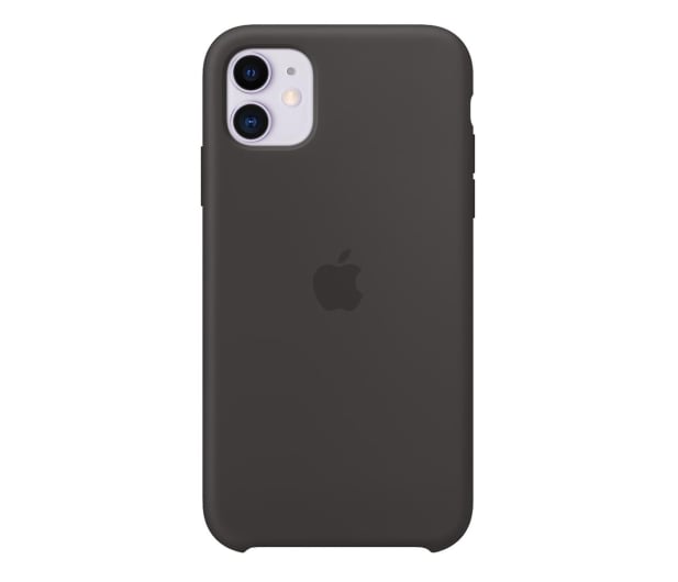 Apple Silicone Case do iPhone 11 Black - 515887 - zdjęcie