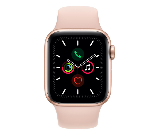 Apple Watch 5 40/Gold Aluminium/Pink Sport GPS - 515902 - zdjęcie 2