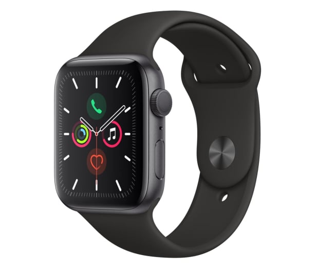Apple Watch 5 44/Space Gray Aluminium/Black Sport GPS - 515909 - zdjęcie