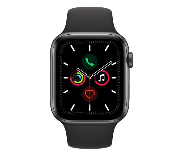 Apple Watch 5 44/Space Gray Aluminium/Black Sport GPS - 515909 - zdjęcie 2