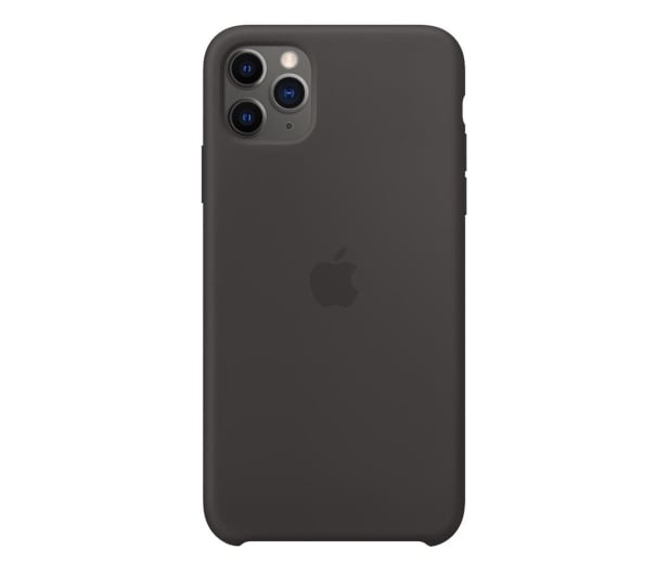 Apple Silicone Case do iPhone 11 Pro Max Black - 514610 - zdjęcie