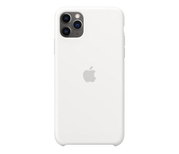 Apple Silicone Case do iPhone 11 Pro Max White - 514611 - zdjęcie