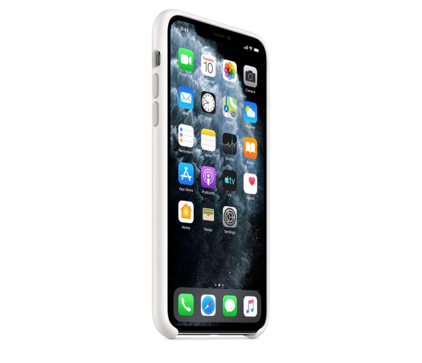 Apple Silicone Case do iPhone 11 Pro Max White - 514611 - zdjęcie 2