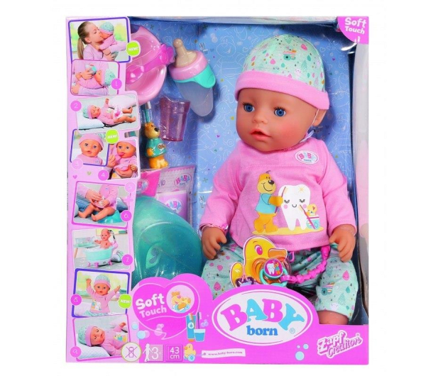 Zapf Creation Baby Born Interaktywna lalka kąpielowa - 516048 - zdjęcie 2