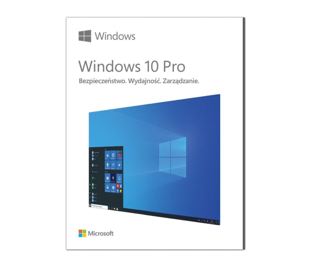 Microsoft Windows 10 PRO PL 32/64bit BOX USB  - 254998 - zdjęcie