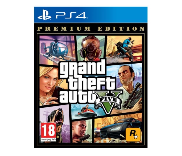 PlayStation Grand Theft Auto V Premium Edition PL - 516313 - zdjęcie