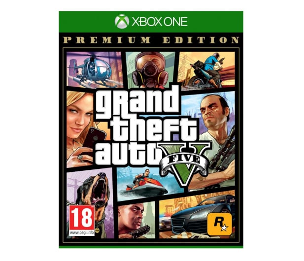 Xbox Grand Theft Auto V Premium Edition PL - 516314 - zdjęcie