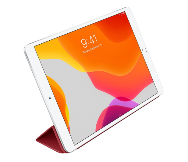 Apple Leather Smart Cover do iPad 7gen / Air 3gen Red - 516281 - zdjęcie 3
