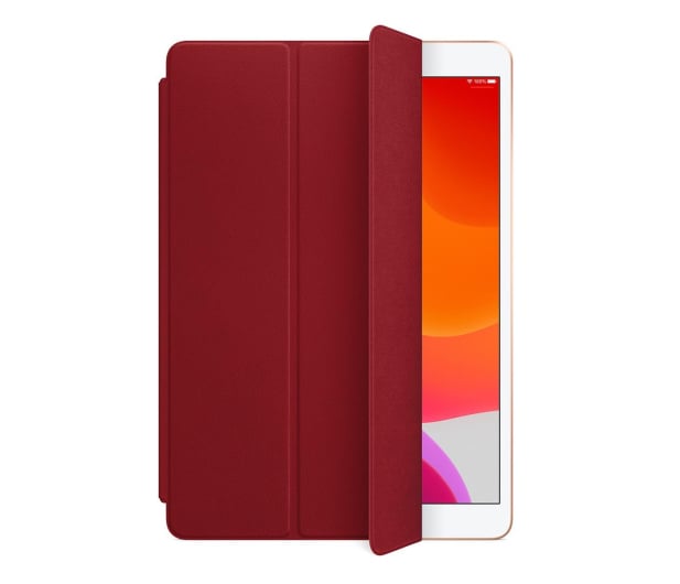 Apple Leather Smart Cover do iPad 7gen / Air 3gen Red - 516281 - zdjęcie