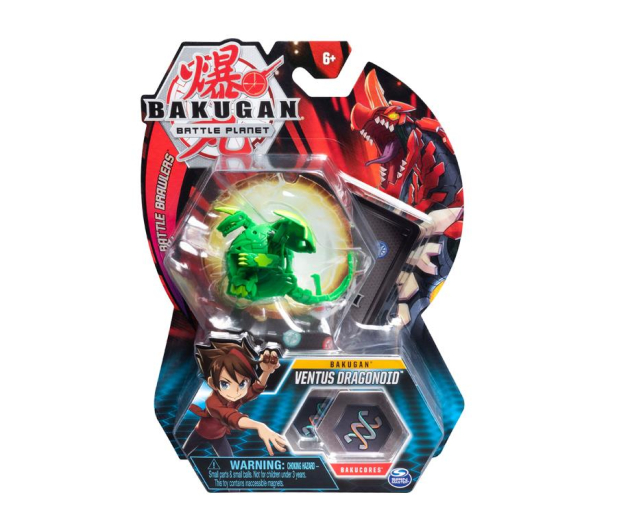 Spin Master Bakugan Kula Podstawowa Ventus Dragonoid - 517510 - zdjęcie