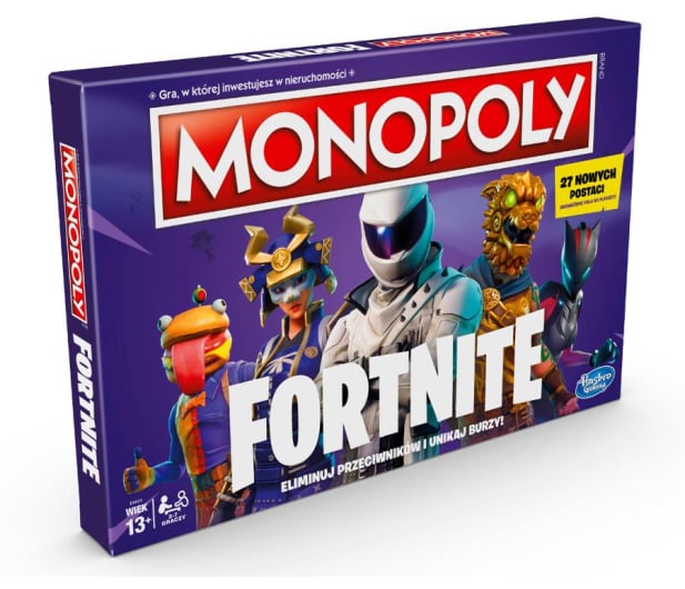 Hasbro Monopoly Fortnite Edycja 2 + Figurka Bandoliera - 528129 - zdjęcie 2