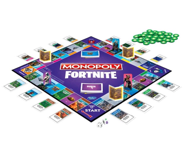 Hasbro Monopoly Fortnite Edycja 2 + Figurka Bandoliera - 528129 - zdjęcie 4