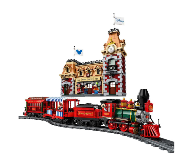LEGO Disney Pociąg i dworzec Disney - 509830 - zdjęcie 2