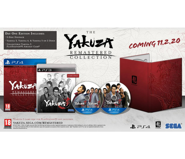 PlayStation The Yakuza Remastered Collection – Day 1 Edition - 513450 - zdjęcie 2