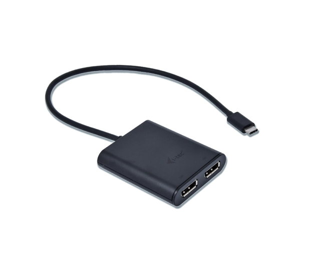 i-tec Adapter Video 2x 4K Display Port USB-C - 518368 - zdjęcie 2