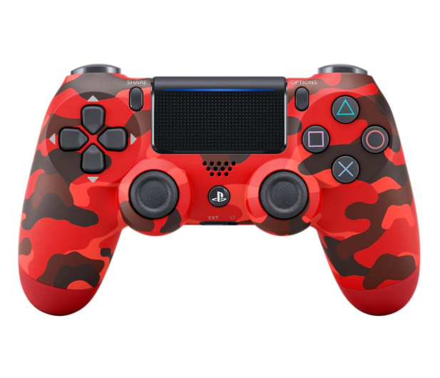 Sony PlayStation 4 DualShock 4 Red Camouflage V2 - 514253 - zdjęcie