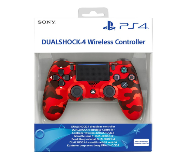 Sony PlayStation 4 DualShock 4 Red Camouflage V2 - 514253 - zdjęcie 5