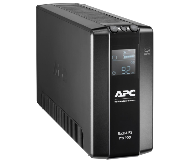 APC Back-UPS Pro (900VA/540W, 6xIEC, RJ-45, AVR, LCD) - 520167 - zdjęcie 3