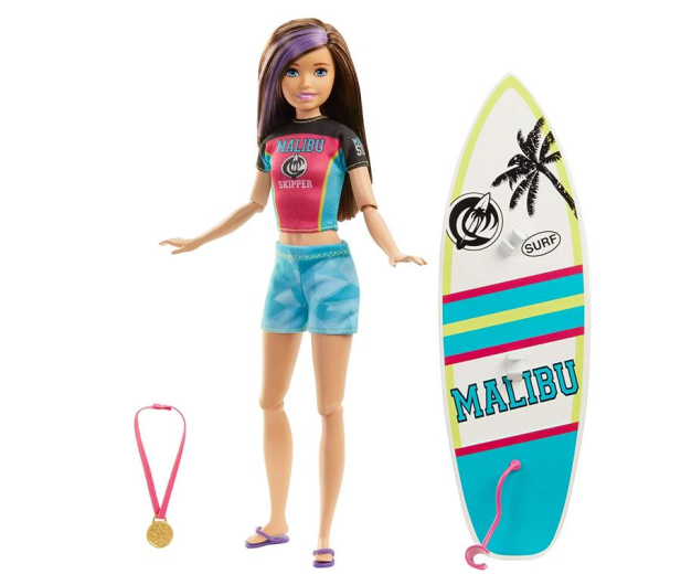 Barbie Skipper surferka Lalka - 539298 - zdjęcie